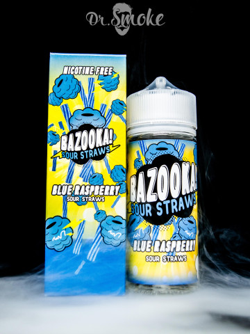 Жидкость Bazooka Blue Raspberry (Shortfill)