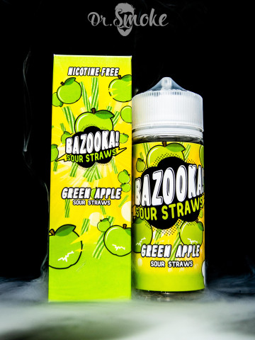 Жидкость Bazooka Green Apple (Shortfill)