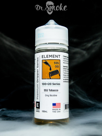 Рідина Element 555 Tobacco (Shortfill)