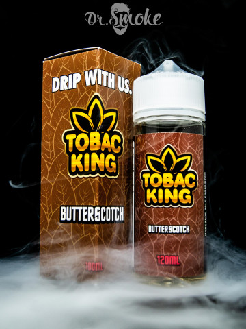 Купить - Жидкость Tobac King Butterscotch (Shortfill)
