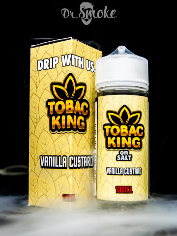 Рідина Tobac King Vanilla Custard (Shortfill)
