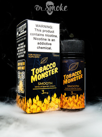 Купить - Жидкость Tobacco Monster Smooth (100ml)