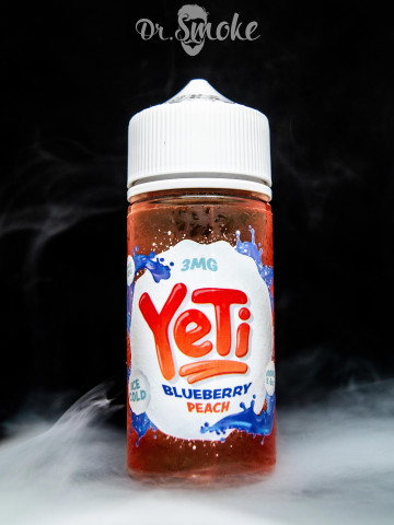Жидкость Yeti Blueberry Peach Ice Cold