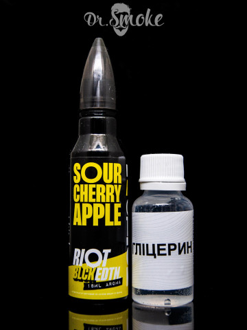 Набор для смешивания Riot Blck Edtn Sour Cherry Apple