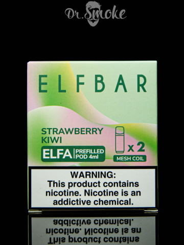 Купить - Elf Bar Elfa (картридж) Strawberry Kiwi 5%