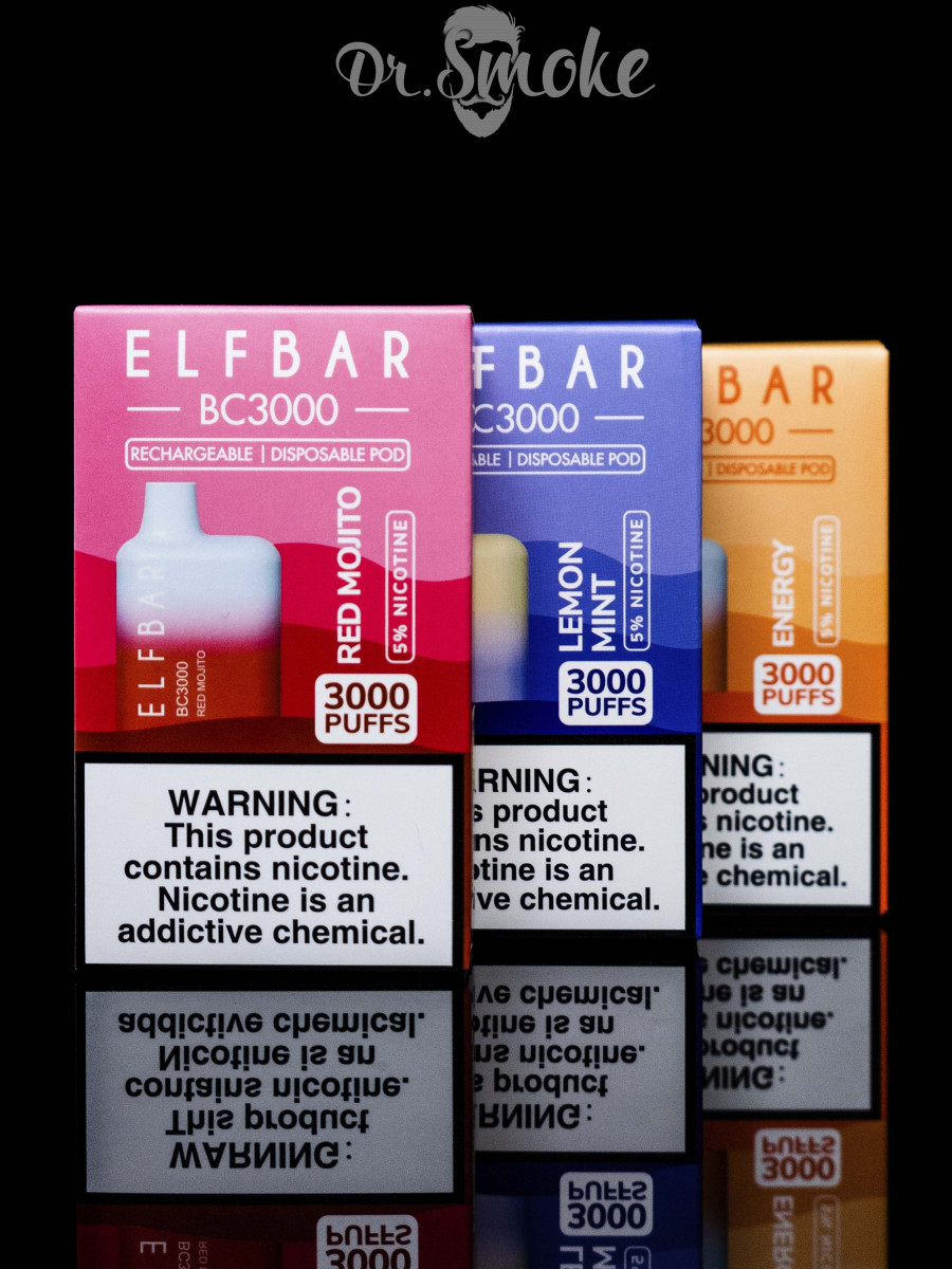 Одноразовая podсистема Elf Bar BC3000 Disposable Device 5 3000 puffs