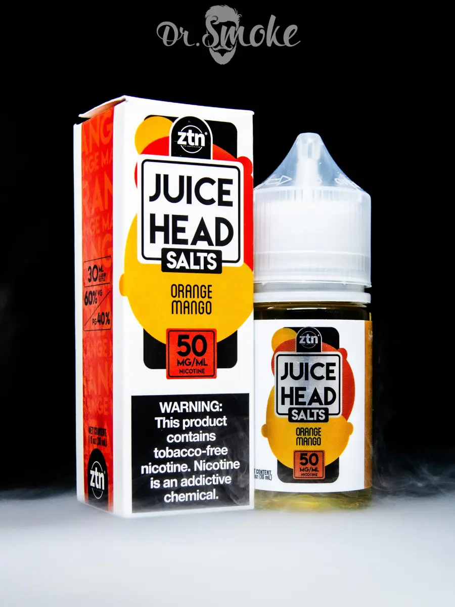 Купить жидкость Juice Head Salt Orange Mango в Киеве и Украине цена, фото, отзывы Dr.Smoke