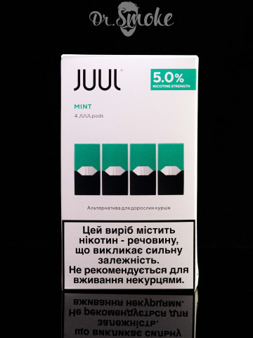 Купить - JUUL PODS (картридж) - MINT 5% (UA оригінал)
