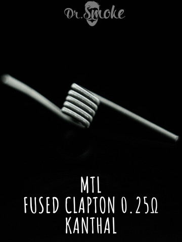 MTL Fused clapton coil