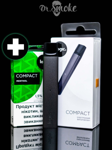 Купить - Logic Compact Slate Grey Starter Kit (+ 2 картриджа)
