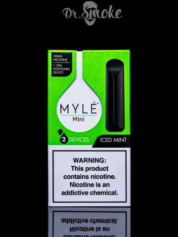 Купить - Myle Vapor Одноразовая MYLE Mini – Iced Mint Disposable Device