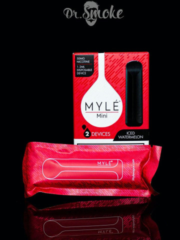 Myle Vapor Одноразовая MYLE Mini – Iced Watermelon Disposable Device 