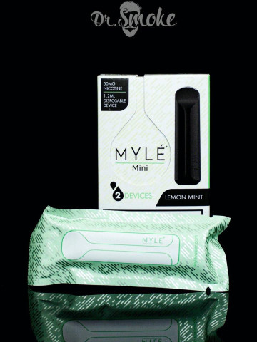 Myle Vapor Одноразовая MYLE Mini – Lemon Mint Disposable Device 