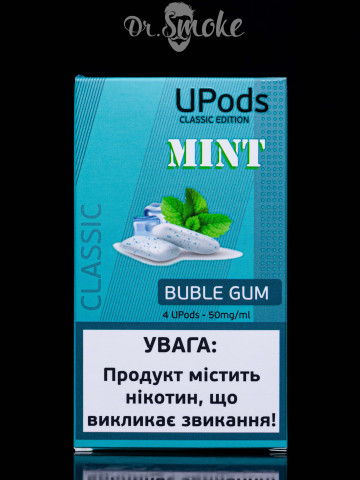 UPods Compatible with JUUL - Classic Mint Bubble Gum