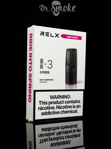 RELX Classic Pods (картридж) Ruby Burst Flavor 3% (малина)