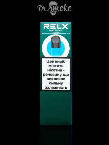RELX Pro Pods (картридж) Menthol Plus (Мнт Плюс) 5%
