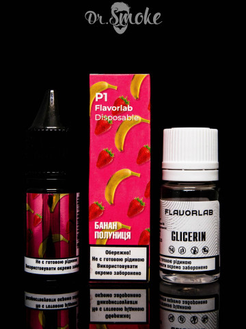 Купить - Набір для змішування Flavorlab P1 Salt Банан Полуниця