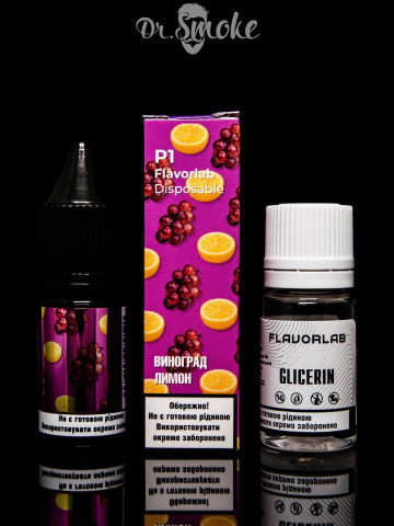 Купить - Набор для смешивания Flavorlab P1 Salt Виноград Лимон