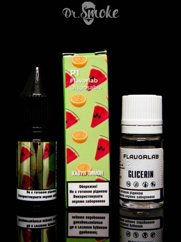 Купить - Набір для змішування Flavorlab P1 Salt Кавун Лимон