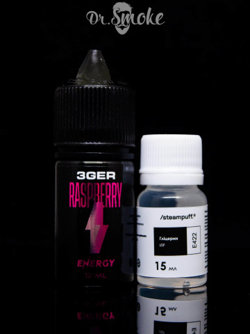 Набор для смешивания 3Ger Salt Raspberry Energy (30ml)