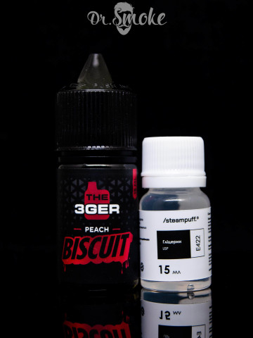 Набір для змішування The 3Ger Salt Peach Biscuit (30ml)