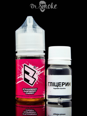 Набір для змішування Bard Salt Strawberry Raspberry Cherry (30ml)