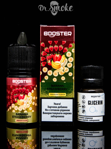 Купить - Набір для змішування Booster Salt Banana Strawberry