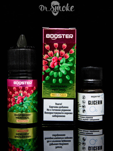 Купить - Набор для смешивания Booster Salt Raspberry Menthol