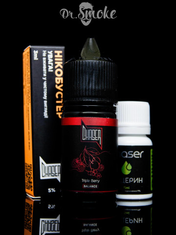 Набор для смешивания Chaser Black Salt Triple Berry (30ml)