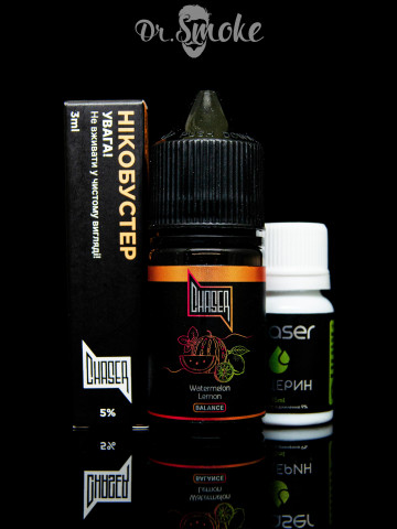 Набор для смешивания Chaser Black Salt Watermelon Lemon (30ml)