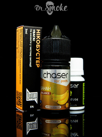 Набір для змішування Chaser For Pods Salt Банан (30ml)