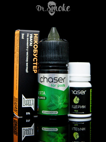 Купить - Набор для смешивания Chaser For Pods Salt Мята (30ml)