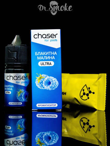 Купить - Набір для змішування Chaser For Pods Salt Блакитна Малина (30ml)