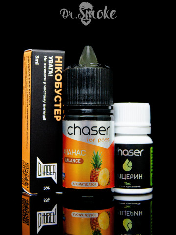 Набір для змішування Chaser For Pods Salt Ананас (30ml)