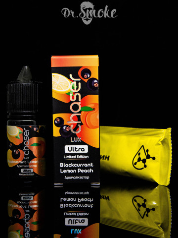 Купить - Набір для змішування Chaser Lux Salt Blackcurrant Lemon Peach (30ml)