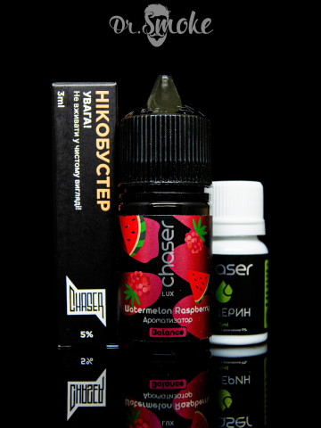 Набір для змішування Chaser Lux Salt Watermelon Raspberry (30ml)