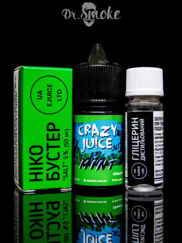 Набор для смешивания Crazy Juice Salt Mint (30ml)