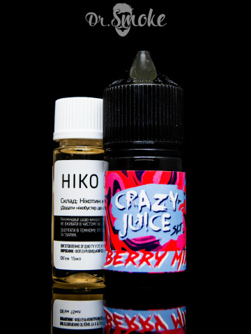Набір для змішування Crazy Juice Salt Berry Mix (30ml)