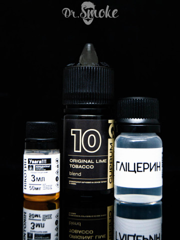 Набор для смешивания Cuprum Collection Salt 10 Original Lime Tobacco