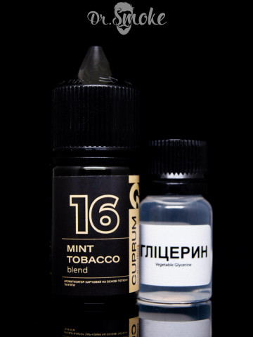 Набор для смешивания Cuprum Collection Salt 16 Mint Tobacco