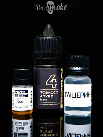 Набір для змішування Cuprum Collection Salt 4 Tobacco 4 Type