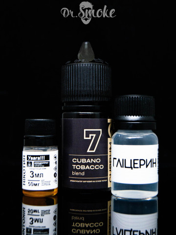 Набір для змішування Cuprum Collection Salt 7 Cubano Tobacco