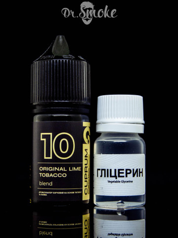 Набір для змішування Cuprum Collection Salt 10 Original Lime Tobacco
