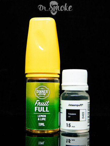 Набор для смешивания Dinner Lady Fruit Full Salt Lemon Lime