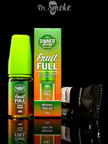 Набор для смешивания Dinner Lady Fruit Full Salt Apple Peach