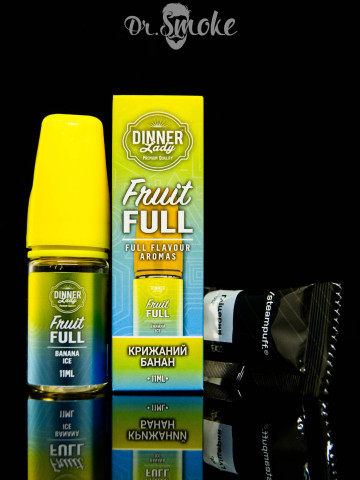 Набор для смешивания Dinner Lady Fruit Full Salt Banana Ice