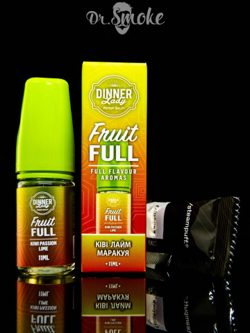 Набор для смешивания Dinner Lady Fruit Full Salt Kiwi Passion Lime