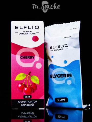 Купить - Набір для змішування Elf Liq Salt Cherry