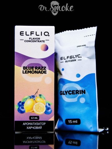 Купить - Набір для змішування Elf Liq Salt Blue Razz Lemonade