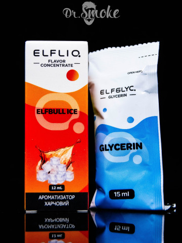 Купить - Набір для змішування Elf Liq Salt ElfBull Ice